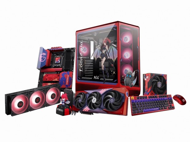 オリジナルキャラ「Loong：NIA」デザインの限定ゲーミングPC「MSI MLG LIMITED EDITION」が発売