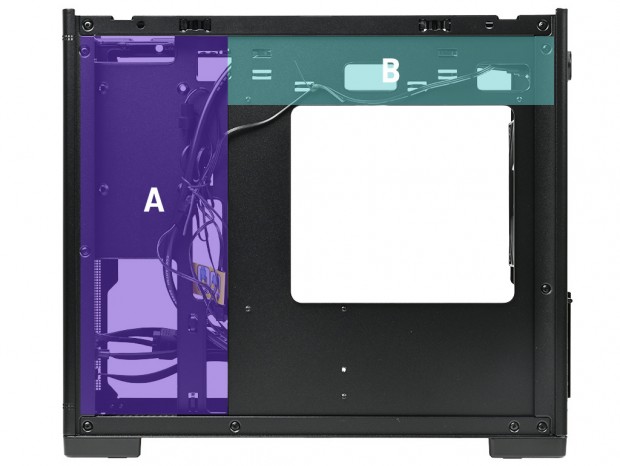 Okinos「MiniArt 4」ケーブルマネジメント