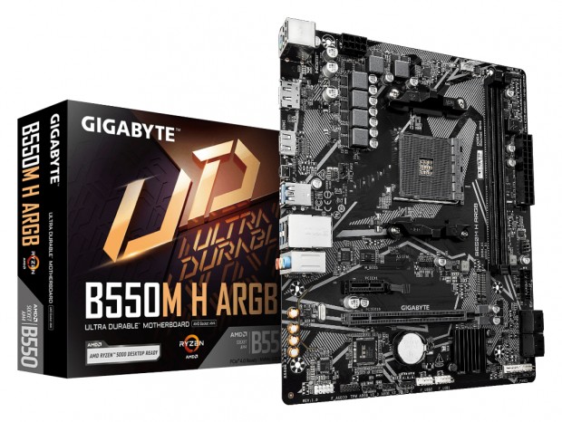 約1.2万円でDDR4対応の高コスパMicroATXマザーボード、GIGABYTE「B550M H ARGB」発売