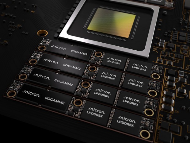 世界初、Micronが256GBの大容量LPDRAM「SOCAMM2」を発表