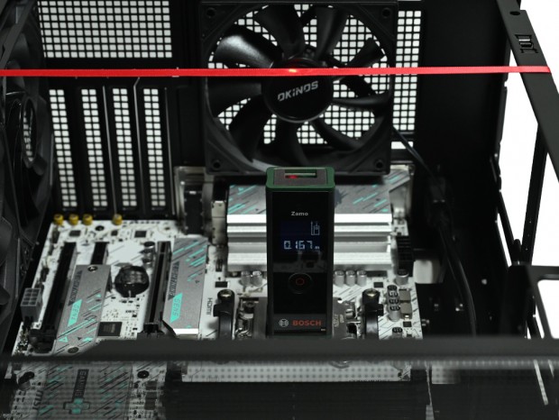 Okinos「MiniArt 4」CPUクーラー有効スペース