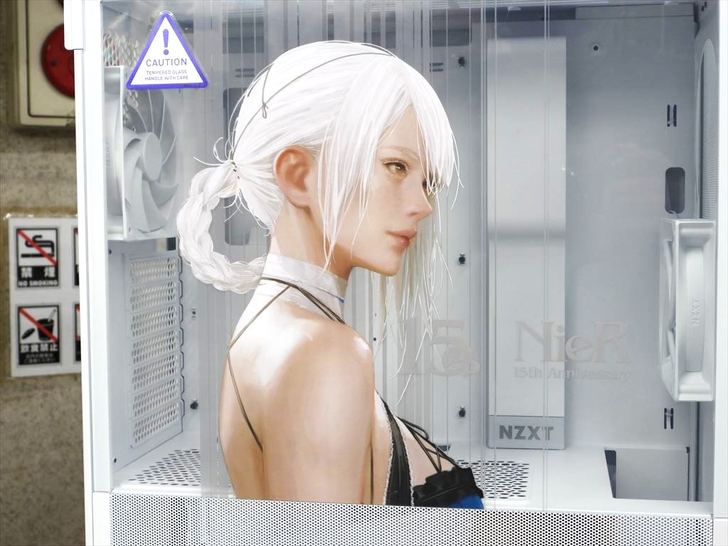 アキバ取材班) 「NieR」15周年記念コラボPCケースがNZXTから発売