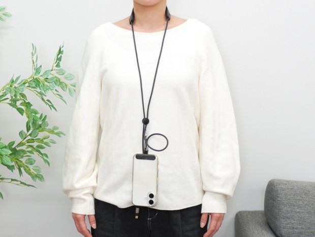 3in1スマホショルダーケーブル