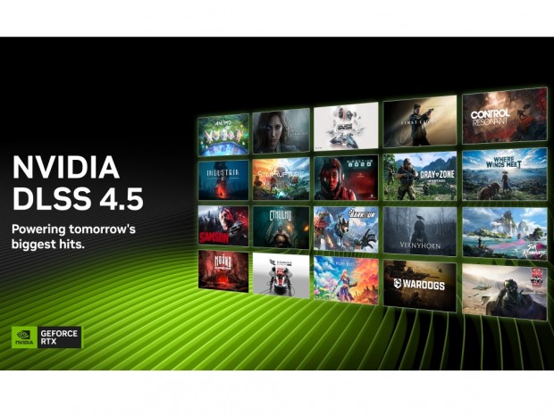 NVIDIA、DLSS 4.5の新機能「Dynamic Multi-Frame Generation」発表。最大6倍のフレーム生成に対応