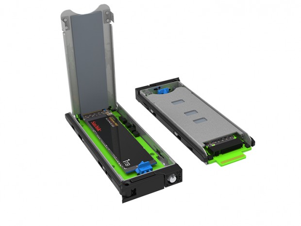 iPhone直結もOK。NVMe M.2 SSD対応ホットスワップRAIDケースがSTARDOMから