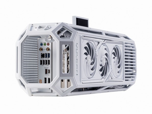 Colorful、GeForce RTX 50 Vulcanと“完全一体化”する異色のMini-ITXケース「iGame LAB Vulcan Armor」発表