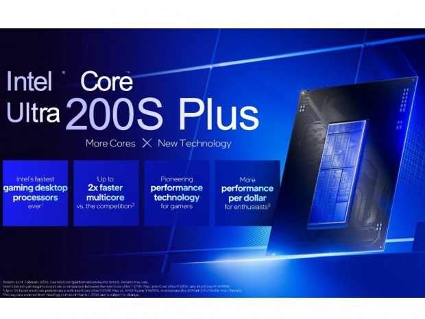 レイテンシを劇的改善。Intel、D2Dクロックを引き上げた「Arrow Lake Refresh」こと「Core Ultra 200S Plus」発表