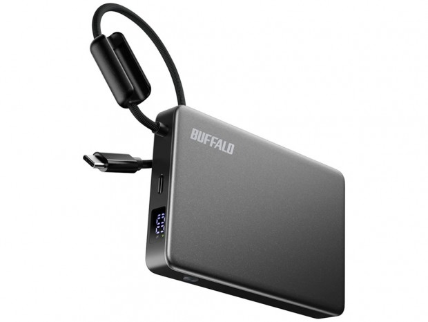 バッファロー、発火リスクを抑えた「半固体モバイルバッテリー」発売