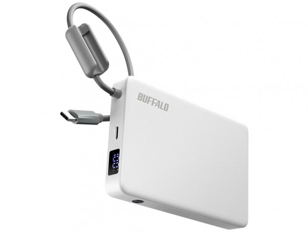 バッファロー、発火リスクを抑えた「半固体モバイルバッテリー」発売