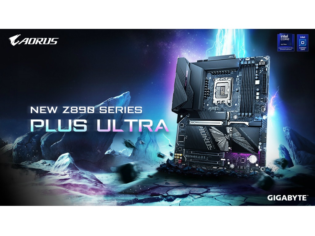 Core Ultra 200S PlusとDDR5-10266対応。GIGABYTEの新Z890マザーボード