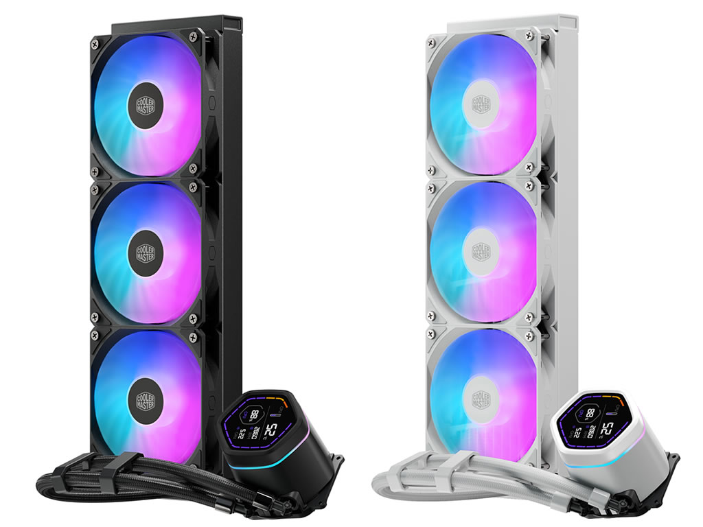 デュアルチャンバーポンプ採用のAIO水冷、Cooler Maste「ML Core Nex