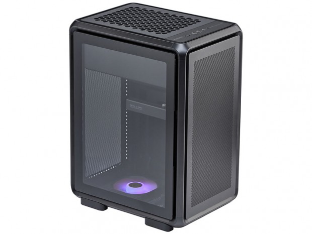 Cooler Master、縦・横設置に対応するミニタワーPCケース「MasterFrame 400 Mesh」発売