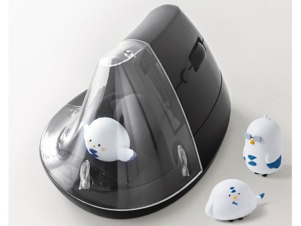 手元に「推し」が飾れる。ディスプレイケース搭載マウスがサンワダイレクトから