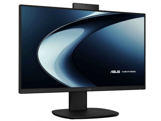 画面占有率約93％の狭額縁設計。ASUS、ディスプレイにもなるAIO PC「V400 AiO」