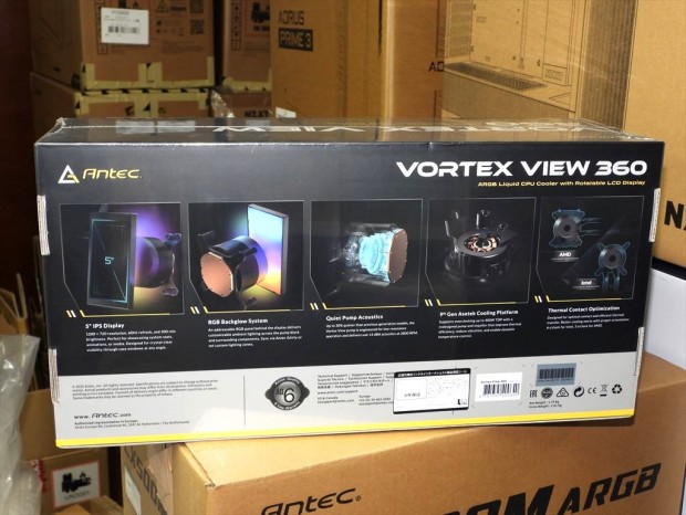 Antec「Vortex View 360」発売