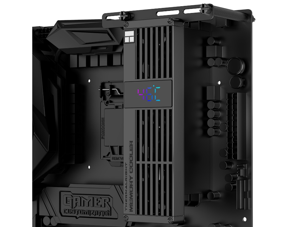 メモリ温度をリアルタイムに表示できるメモリクーラー、Thermalright