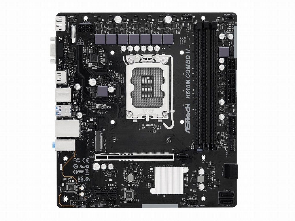 これぞASRock、DDR5＆DDR4両対応の変態マザーボード「H610M COMBO II