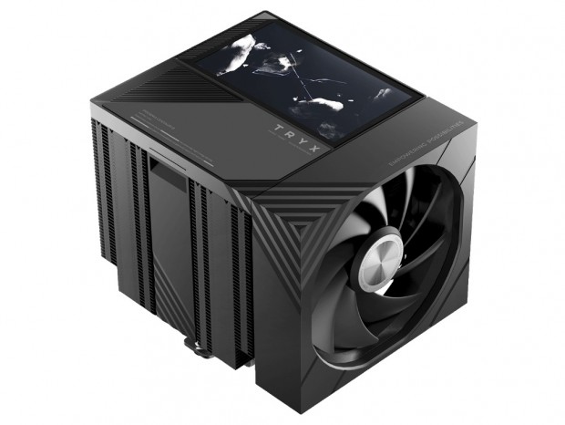 空冷最大級の5インチ液晶搭載空冷CPUクーラー、TRYX「TURRIS 620」19日発売