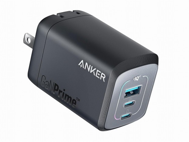 (今日のお買い得) 合計100W出力可能なアンカーの「Prime Wall Charger (100W, 3 ports, GaN)」が30％オフ