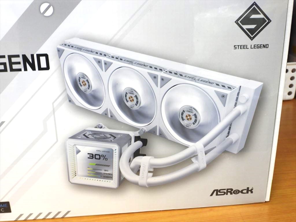 アキバ取材班) ASRock初のAIO水冷3モデル発売、上位モデルは早くも完売