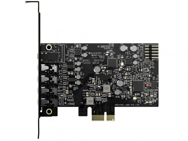 32bit/384kHz対応のPCIeサウンドカード「Sound Blaster Audigy Fx Pro」発売
