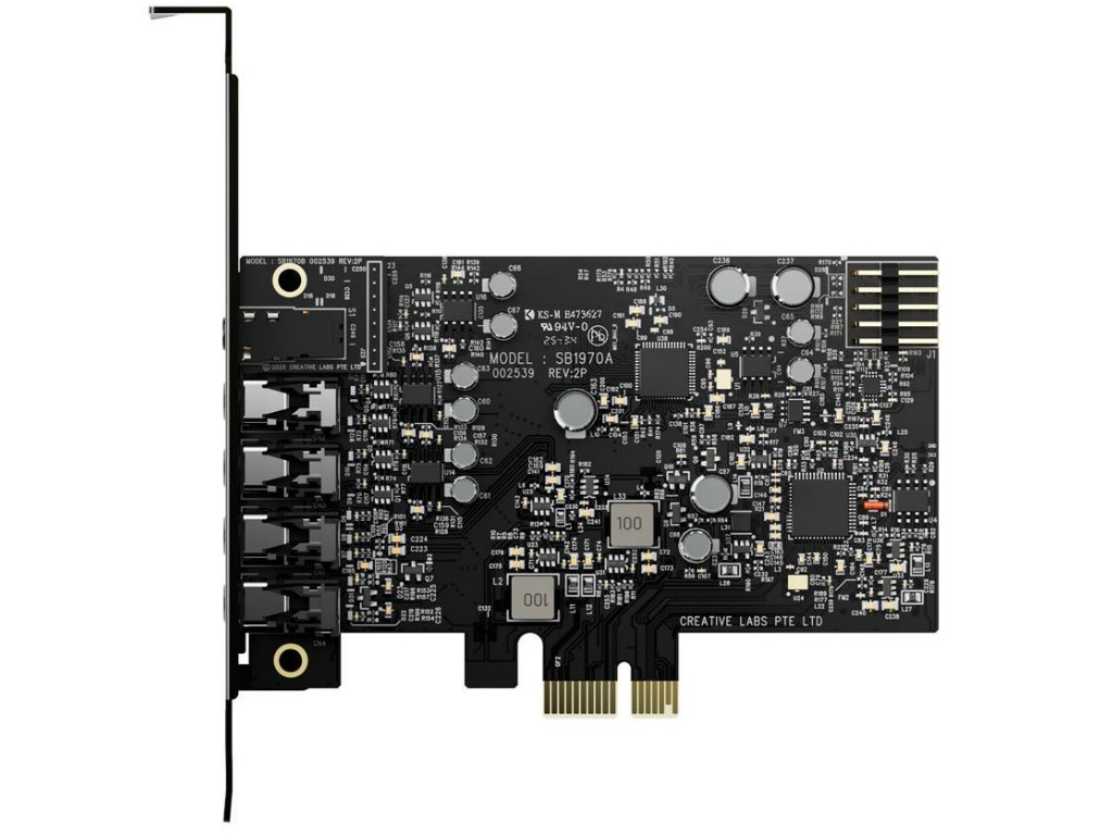 32bit/384kHz対応のPCIeサウンドカード「Sound Blaster Audigy Fx Pro