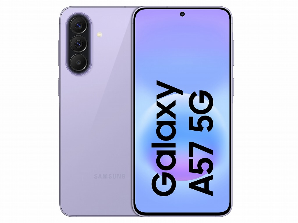 カメラやAI機能を強化した最新エントリースマホ「Galaxy A57 5G