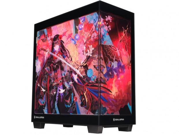 藤ちょこ描き下ろしデザイン採用のGALLERIAコラボPC、購入特典付きで受注開始