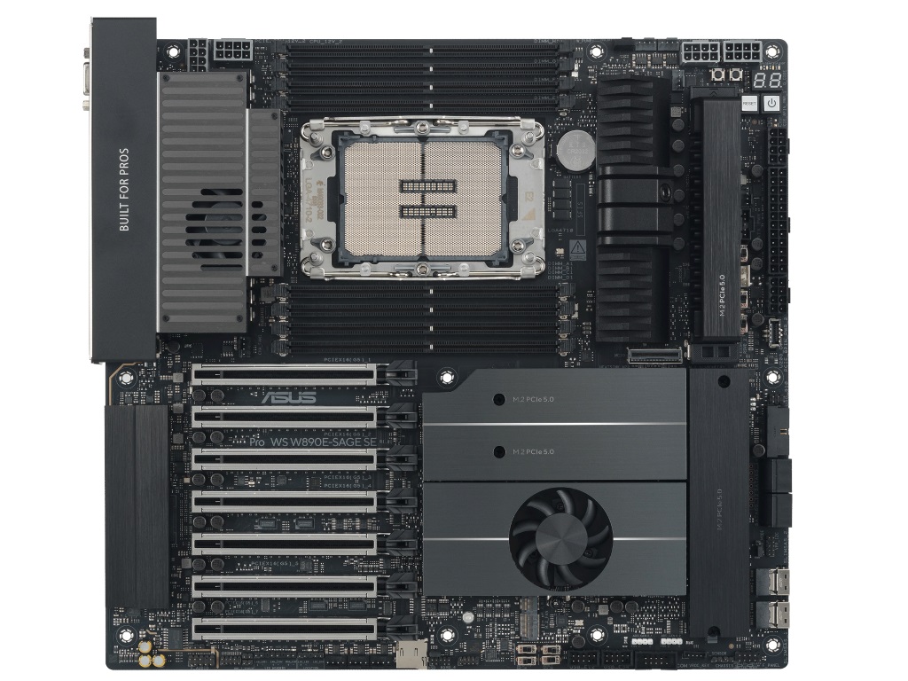 Xeon 600対応AIワークステーション向けマザーボード、ASUS「Pro WS