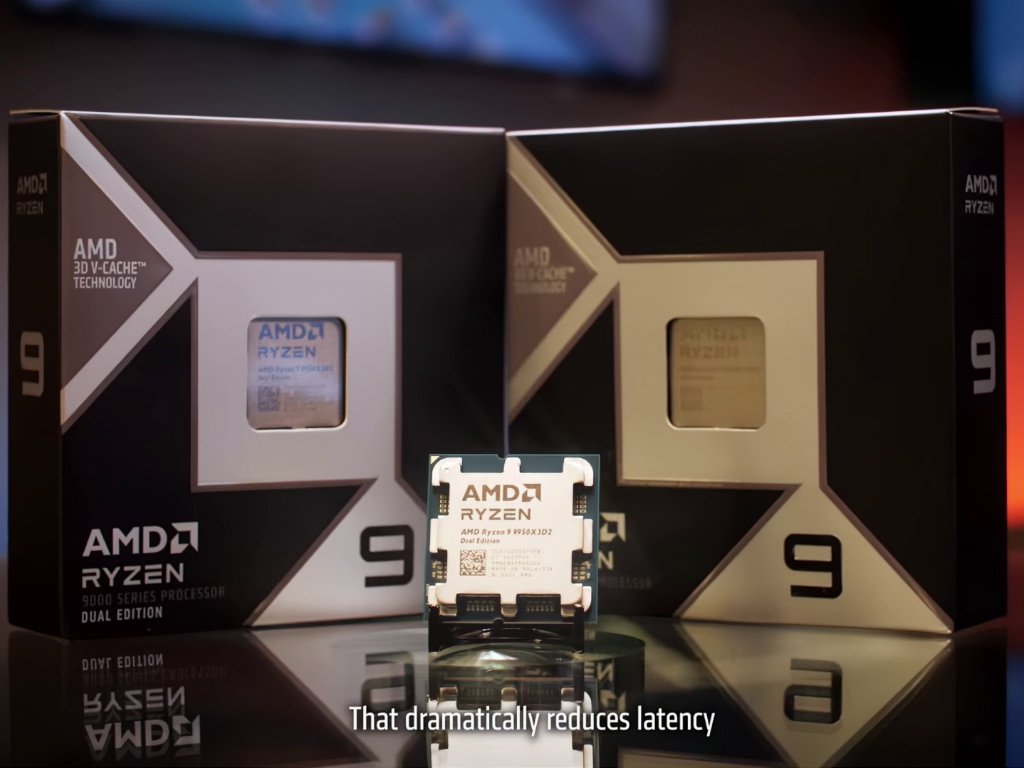 根付け AMD、「Ryzen 9 9950X3D2 Dual Edition」を電撃発表。両CCDに3D V