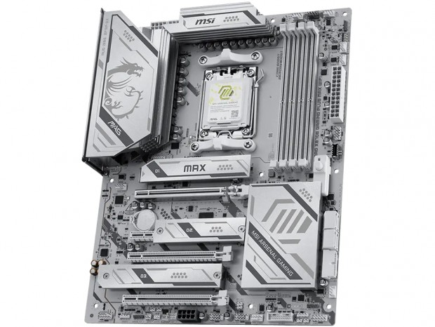 64MB大容量BIOS ROM搭載のホワイトマザーボード、MSI「MAG X870E GAMING PLUS MAX WIFI」