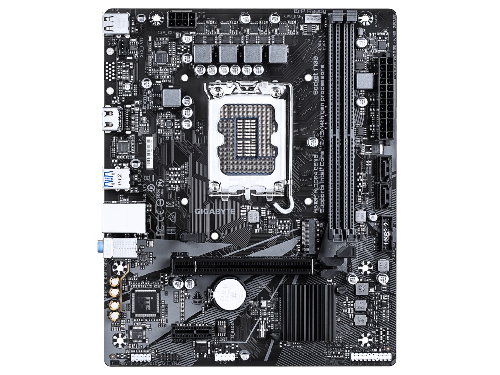 税込9,800円の格安H610マザーボード、GIGABYTE「H610M K DDR4 GEN5