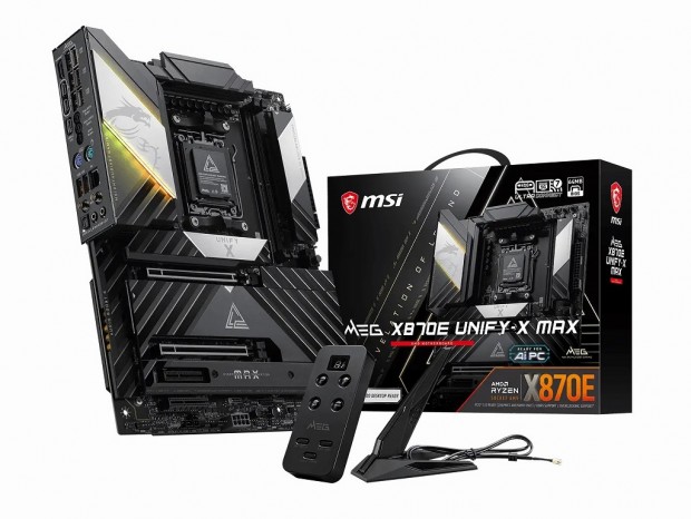 MSI、Ryzen 9 9950X3D2のポテンシャルを引き出すOC向けマザー「MEG X870E UNIFY-X MAX」