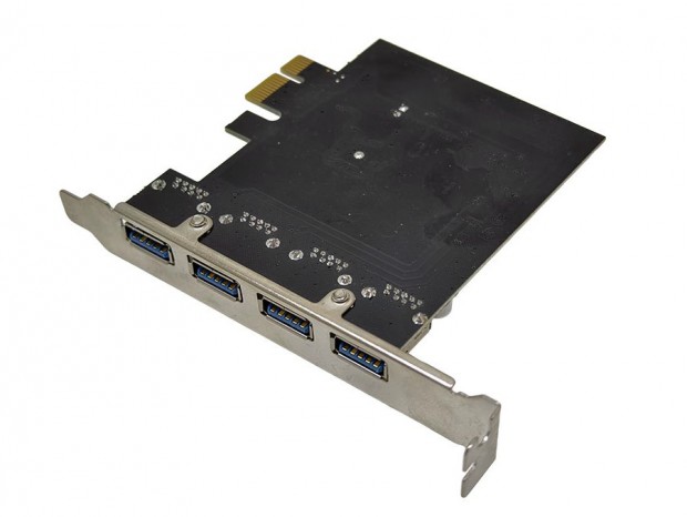 4ポート同時接続でも安定する電圧モジュール搭載USB3.0拡張カード、エアリア「ACTIVE WING」