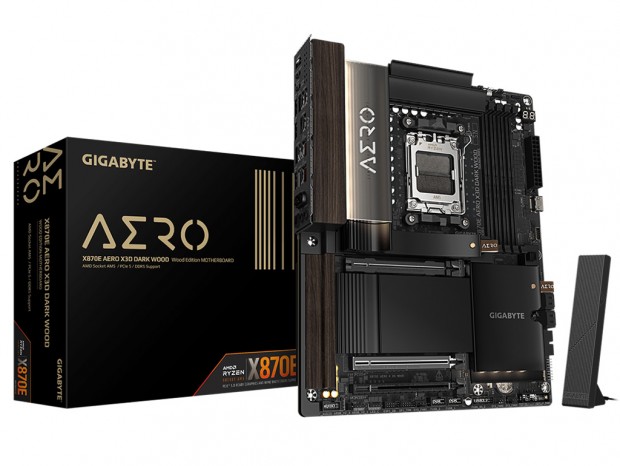 X870E AERO X3D DARK WOOD