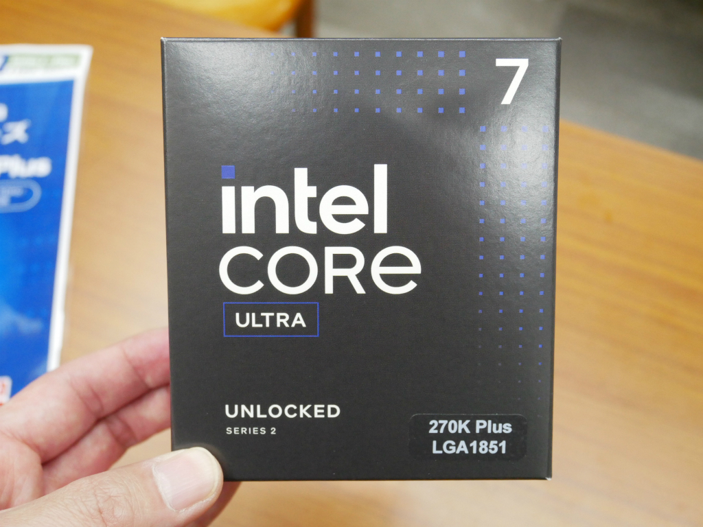 アキバ取材班) Intel史上最速のゲーミングCPU「Core Ultra 7 270K Plus