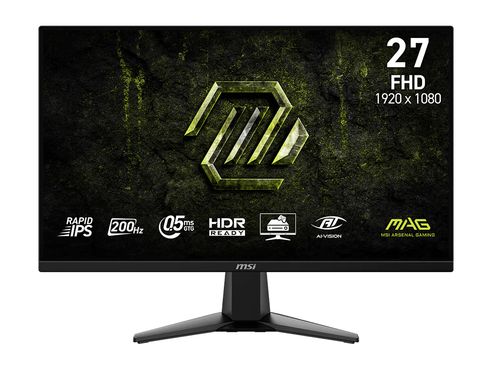 0.5msのRapid IPSパネル採用27型ゲーミング液晶、MSI「MAG 275F E20