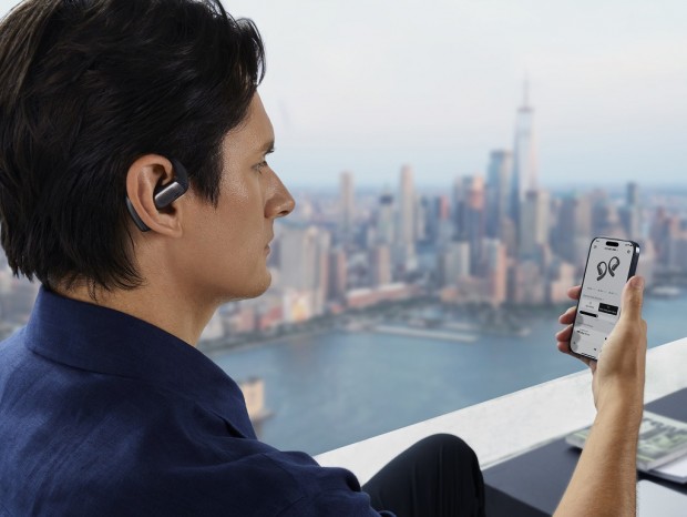 オープンイヤー型でもノイズカット可能。Shokzから新フラッグシップイヤホン「OpenFit Pro」