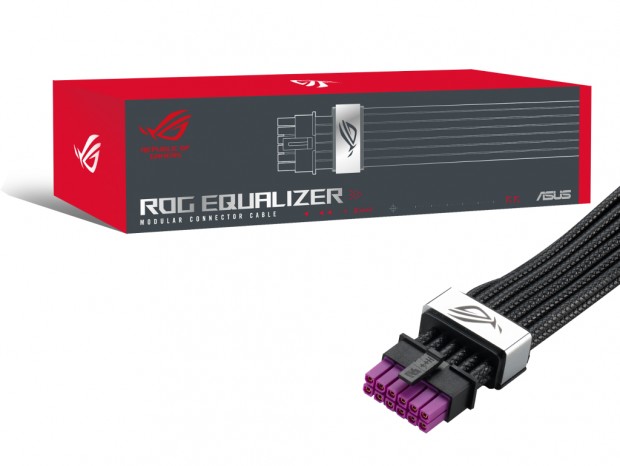 ASUS、12V-2×6コネクタの発熱問題を解消。負荷を均一化する電源ケーブル「ROG-EQUALIZER」