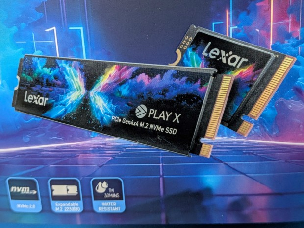 PLAY X PCIe 4.0 M.2 NVMe SSD