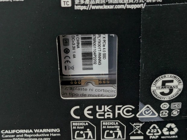PLAY X PCIe 4.0 M.2 NVMe SSD