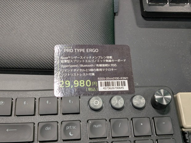 Razer Pro Type Ergo