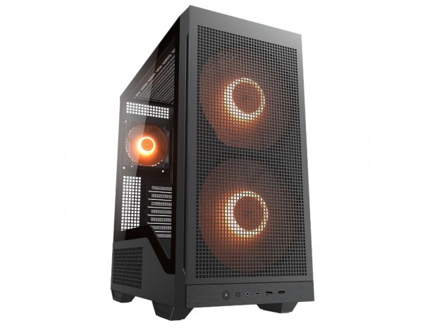 Dual-curve airflow rampと200mmファン×2の高冷却ミドルタワー、COUGAR「MX600 MAX RGB」