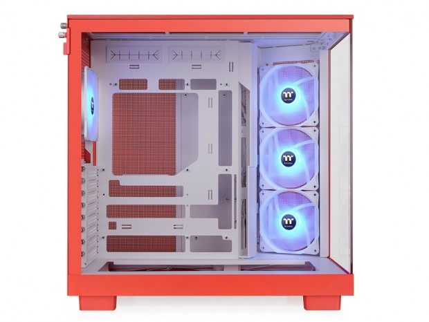 Thermaltake、ピラーレスPCケース「View 380 XL TG ARGB」に鮮やかな新