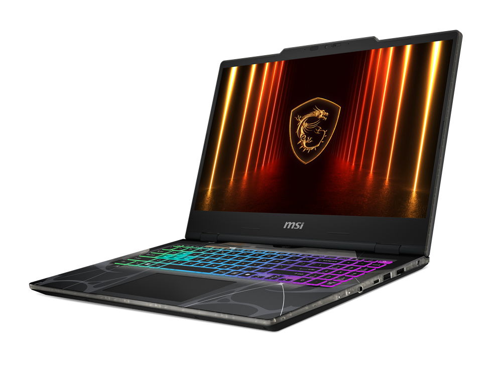 MSI、RTX 5060搭載スケルトンデザイン15.6型ゲーミングノートPCを