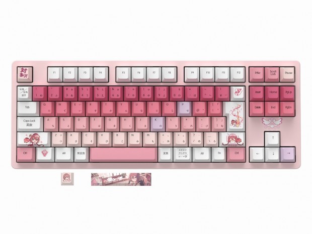ぶいすぽっ！デザインの「VSPO! GEAR ゲーミングキーボードVer.2」が