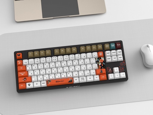 ぶいすぽっ！デザインの「VSPO! GEAR ゲーミングキーボードVer.2」が受注開始。ラピトリ0.01mmに対応