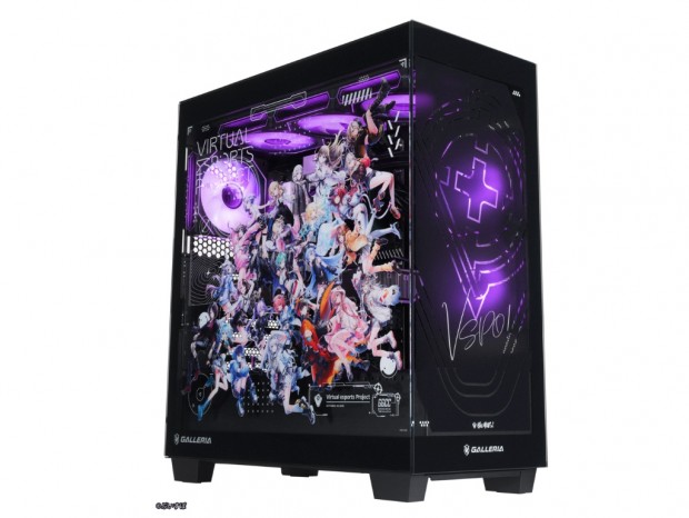 GALLERIA、描き下ろしイラストをデザインした「ぶいすぽっ！」コラボゲーミングPC発売