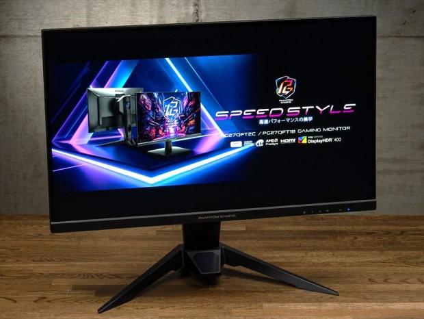 ASRock、ついにディスプレイでも勝負へ。「PG27QFT2C」で試した本気の実力を探る