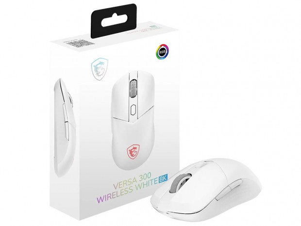 MSI、8Kポーリングレート対応の軽量ゲーミングマウス「VERSA 300 WIRELESS 8K」シリーズ